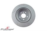 34216795754Z 34216795754 34 21 6 795 754 6795754  Brake disk rear 324X22MM -Zimmermann- ventilated and drilled