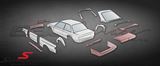 41111962065EG 41111962065 41 11 1 962 065 1962065  Rep. kit for spring frame rear left.