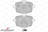 34216867175VL 34216867175 34 21 6 867 175 6867175 宝马 G15 -  Brake pads rear