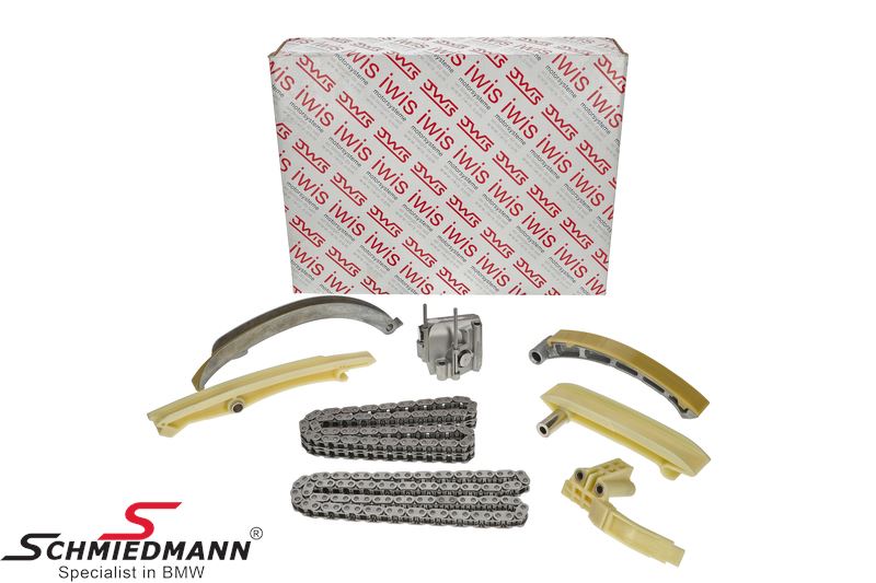 IWIS timing chain kit - upper/lower - OE-quality - 5 year guarantee and up to 100,000 kilometers!