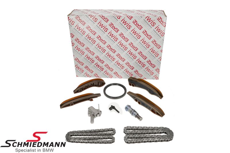 IWIS timing chain kit - upper/lower - OE-quality - 5 year guarantee and up to 100,000 kilometers!