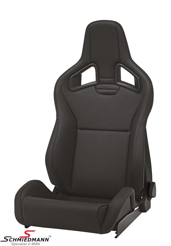 Recaro -Sportster CS- Leather Vienna black, front left side - with seat airbag and seat heating