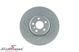 34112459565Z 34112459565 34 11 2 459 565 2459565 BMW F18 -  Brake disc set lightweight 348X30MM - ventilated