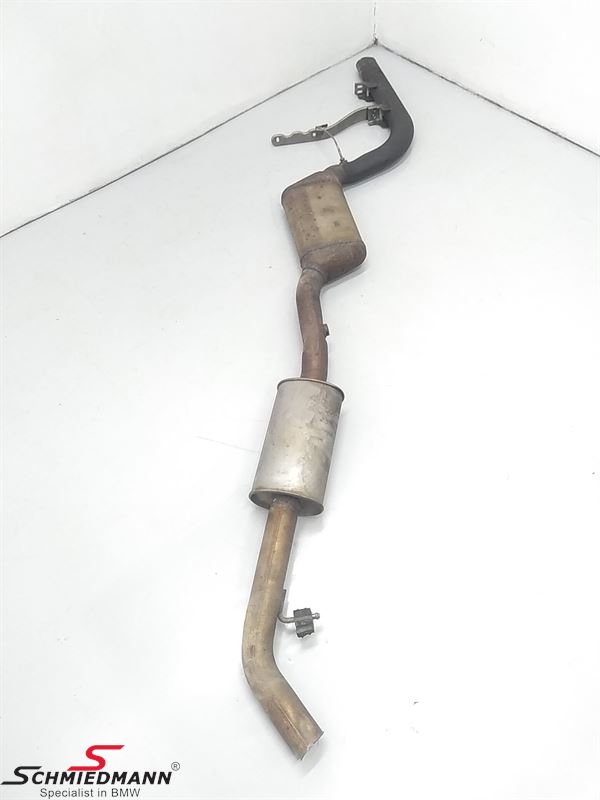 Katalysator mit Mittelschalldämpfer - 18307568057, 18 30 7 568 057 