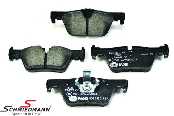 Brakepads rear