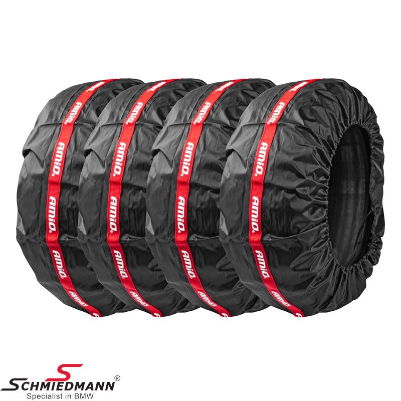 Tyre cover set - 13-19 inches, 4 pcs.  