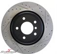 127.34080L 宝马 E91 -  Sports brake disc rear, left side, 336X22mm, ventilated, drilled, slotted, coated - StopTech