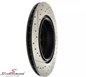 127.34080L 宝马 E91 -  Sports brake disc rear, left side, 336X22mm, ventilated, drilled, slotted, coated - StopTech