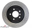 127.34080R 宝马 E91LCI -  Sports brake disc rear, right side, 336X22mm, ventilated, drilled, slotted, coated - StopTech