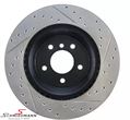 127.34080R 宝马 E91LCI -  Sports brake disc rear, right side, 336X22mm, ventilated, drilled, slotted, coated - StopTech