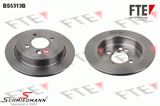 34211503070FT Brake disc rear 259X10mm - coated