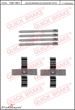 34216780513S 34216780513 34 21 6 780 513 6780513 BMW E93 LCI -  Set mounting parts for rear brake pads (For models with Performance brakes)