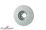 34116898729Z1 34116898729 34 11 6 898 729 6898729 宝马 F02 -  Sport brake disc - left side front 348x36mm