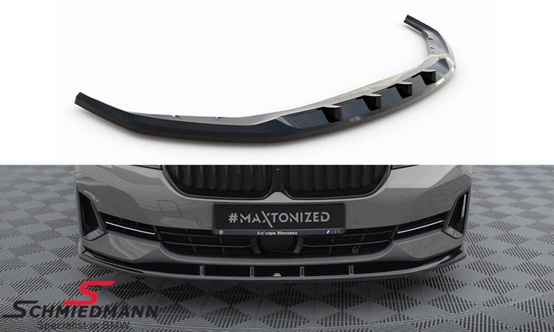 Maxton Design front splitter V.1, gloss black