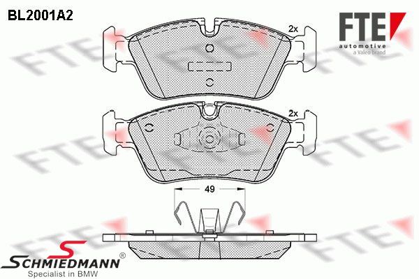 Brakepads front