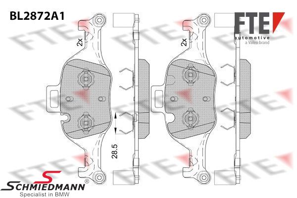 Brakepads front