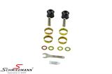 PFF5-401G 宝马 E91LCI -  Powerflex racing front lower tie bar to chassis bush set black