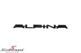 5100867 宝马 X6 (E72 Hyb) -  ALPINA logo emblem black