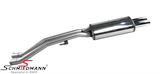 043736  Rear silencer stainless steel E30. 4x70mm 