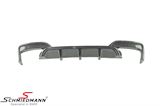 INF1213M6HCAR BMW F12 LCI -  Rear apron trimpanel Hockenheim for M6 Genuine Carbon