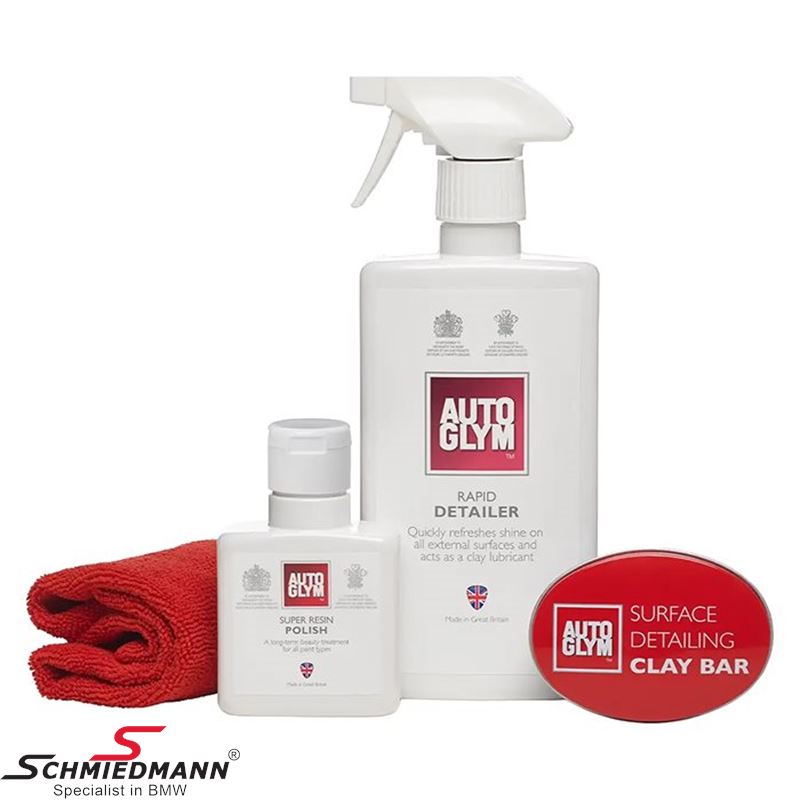 Autoglym clay bar kit, 1x100ml + 1x500ml