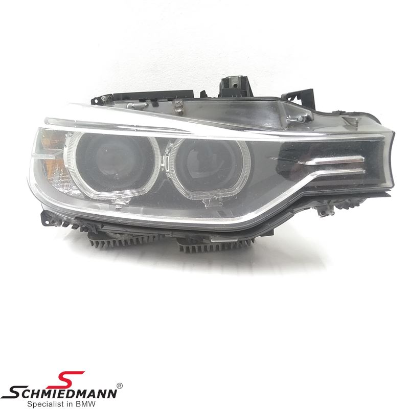 Headlight D1S Bi-xenon R.-side complete without xenon und adaptive light original BMW