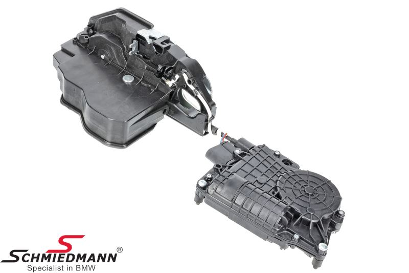 Actuator inclusive locking mechanism central locking, front left side