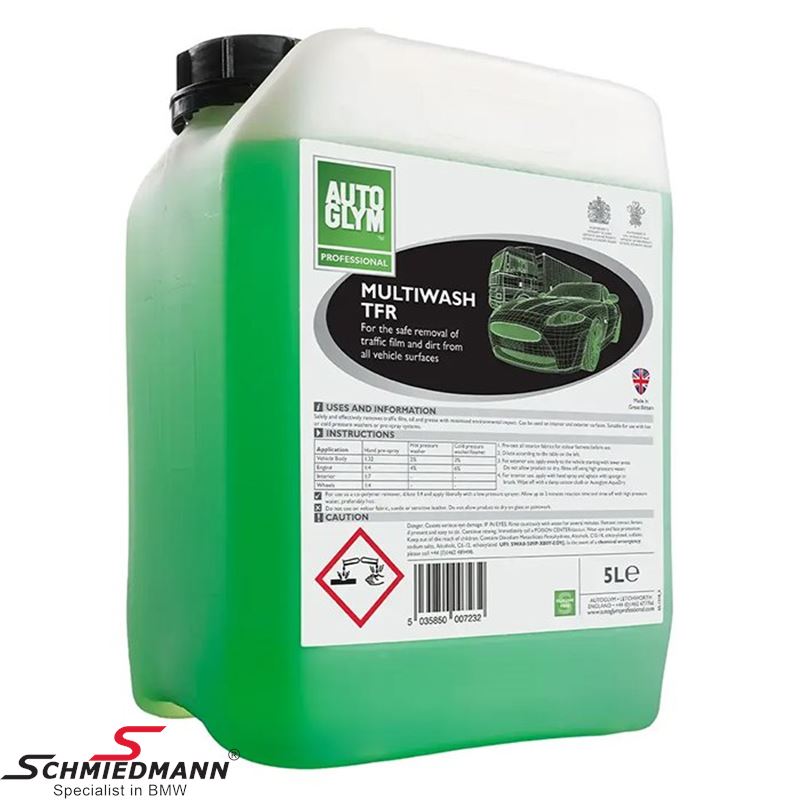 Autoglym Multiwash TFR, universal rengøringsmiddel, 5l