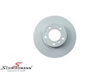 34116756534Z 34116756534 34 11 6 756 534 6756534 宝马 E34 -  Brake disc front, 302X22mm - Ventilated, coated