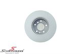 34116756534Z 34116756534 34 11 6 756 534 6756534 宝马 E34 -  Brake disc front, 302X22mm - Ventilated, coated