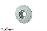 34116898730Z1 34116898730 34 11 6 898 730 6898730 宝马 F02 LCI -  Sport brake disc - right side front 348x36mm