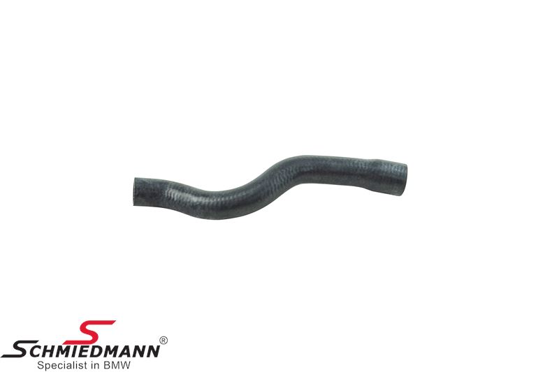 Water hose, from engine block to water valve