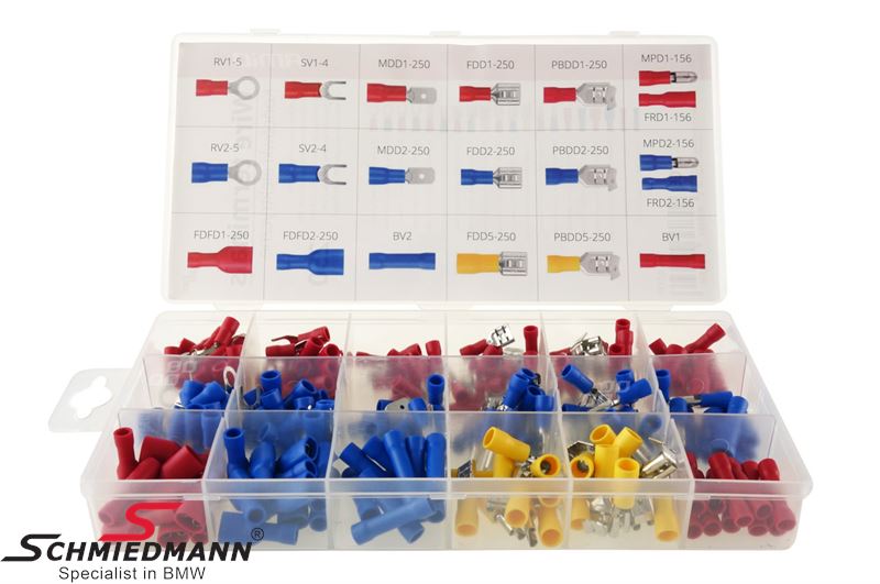 Wire terminal mix box - 250 pcs