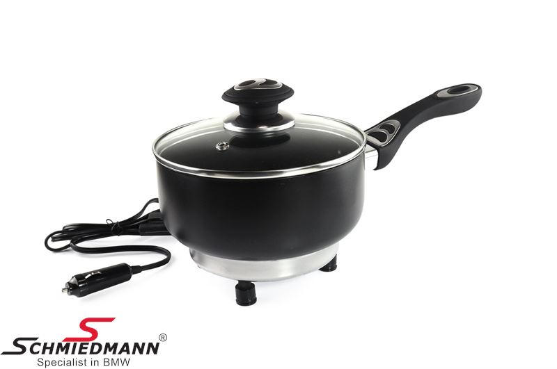 Electric Saucepan - 18 X 8 cm, 12V, 150W, portable