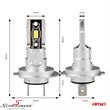 H76500KLED MINI U25 -  LED bulb-set H7 (6500K) to converting from halogen to LED