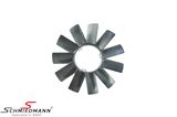 11521712058JP 11521712058 11 52 1 712 058 1712058 宝马 E39 -  Fan, 11 blades Ø420mm