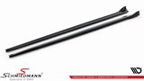 SKF36GCV3-MD BMW F32 LCI -  Maxton Design side skirt extension set V.3, glossy black