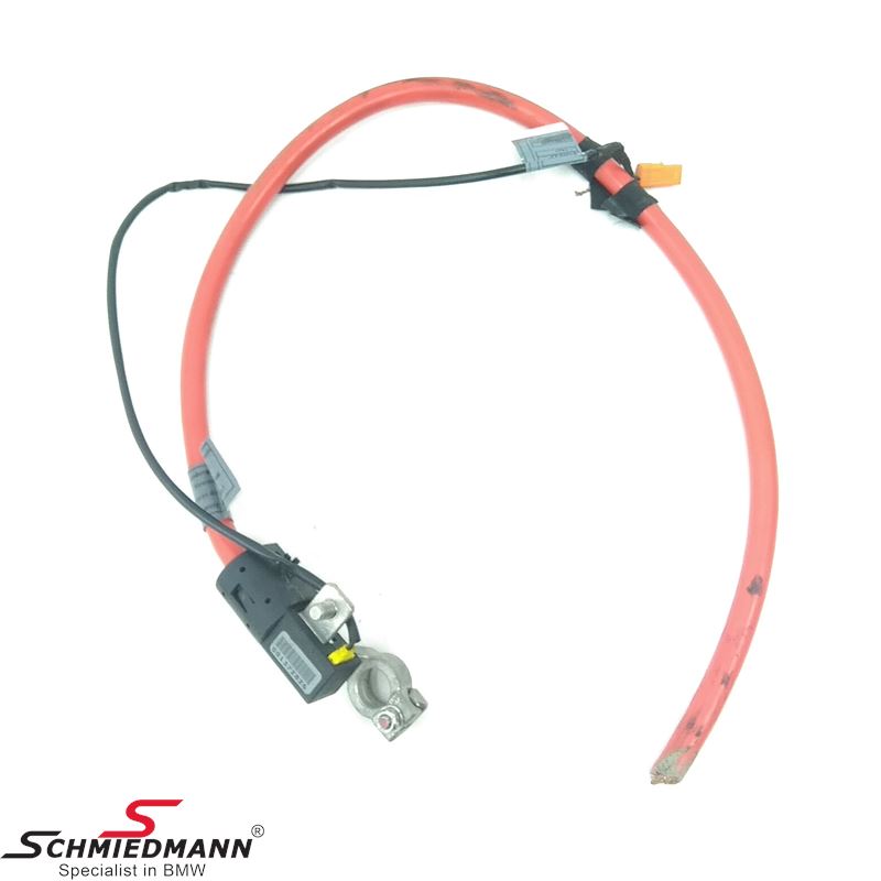 Battery repaircable plus pole with secure unit for airbagsystem - 61126903180