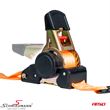 03320 宝马 F12 LCI -  Tie down strap - with automatic ratchet, 1000/500kg 38mm 4m S-type