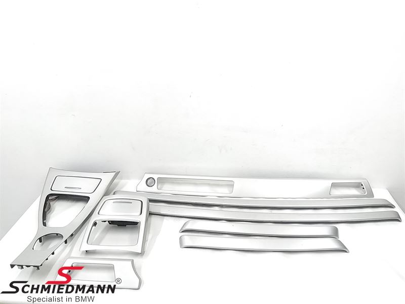 Interior moulding set "Alloy" for doors/center console and dashboard