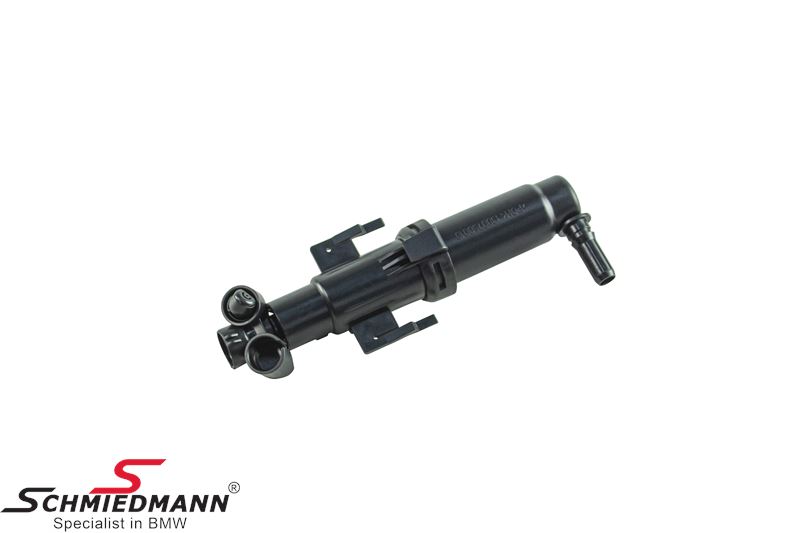 Telescopic nozzle without nozzle head, for headlight cleaning system fits, right side