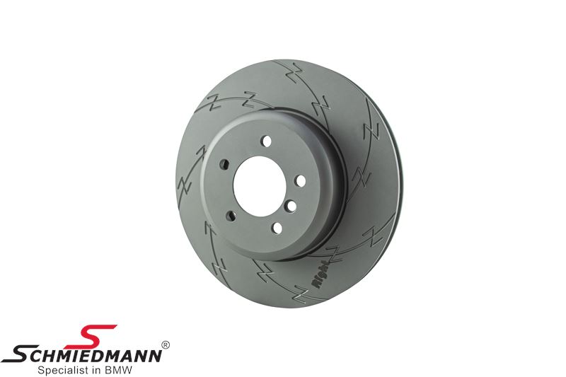 Brake disk front right 348X30MM - ventilated, slotted