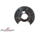 34241160644IC 34241160644 34 24 1 160 644 1160644  Brake protection plate, rear, right side
