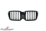 NSG0XLCIGBSL BMW X3 (G01 LCI) -  Kidney set with single spokes in gloss black