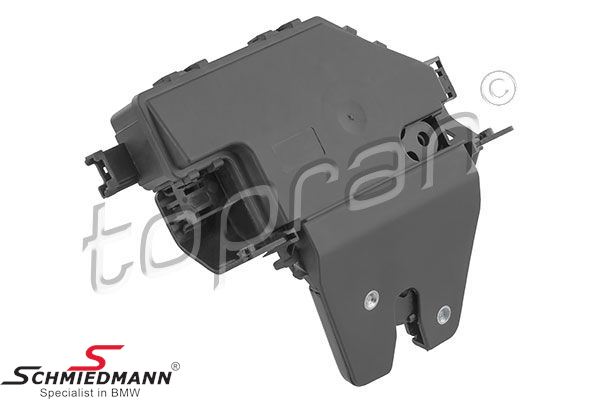 Actuator central locking, trunk lid