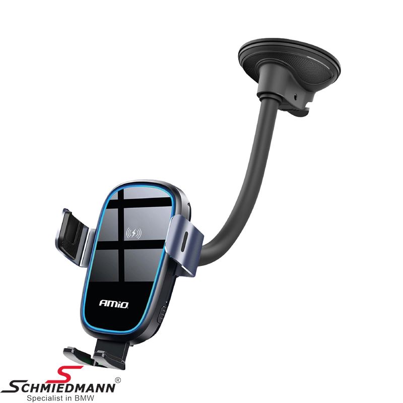 Wireless phone holder - with suction cup