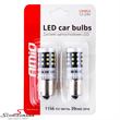 02799 MINI U25 -  LED bulb set with Canbus - P21W, BA15S, white, 12/24V