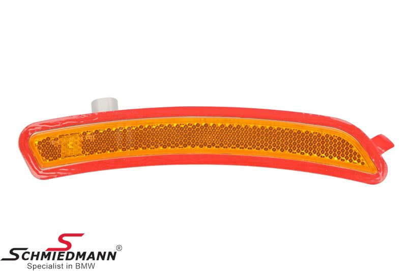 Side indicator LED, yellow, left side