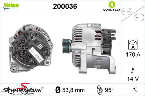 Alternator 170A