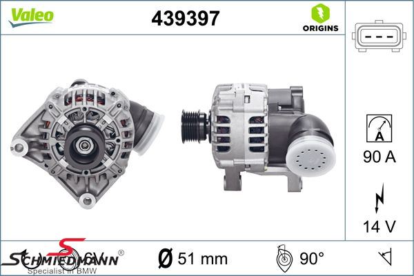 Alternator 90A